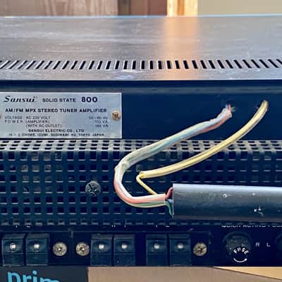 Sansui 800 Solid State Receiver *Please Read Description* image 2