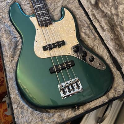 Fender Adam Clayton Artist Series Signature Jazz Bass 2017 Sherwood Green Metallic image 1