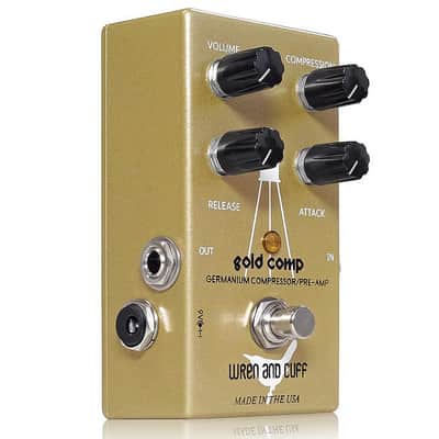 Wren and Cuff The Gold Comp (Germanium Compressor/Pre-Amp) image 2