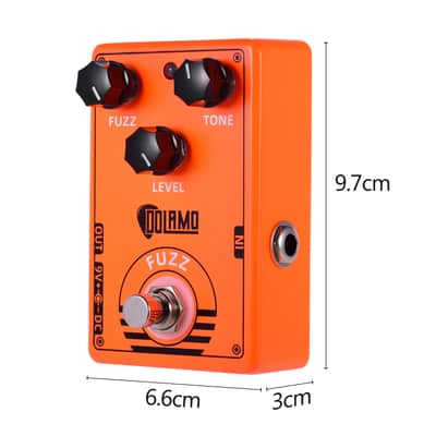 Dolamo D-2 FUZZ Guitar Effect Pedal with True Bypass for Electric Guitar image 5