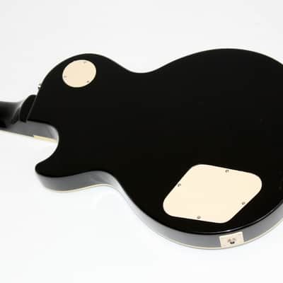 Epiphone Les Paul 1960 Tribute Plus Electric Guitar Trans Black w/ Case image 6