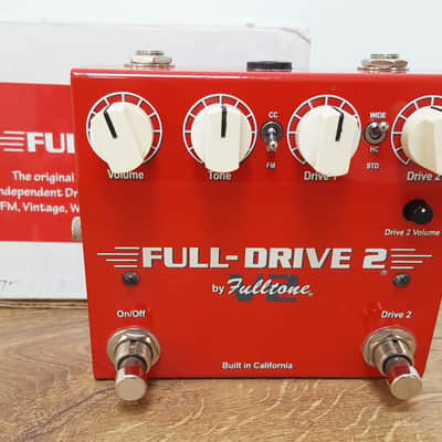 Fulltone Full-Drive 2 V2 2018 - Present - Red image 3