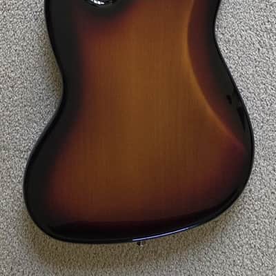 Fender American Performer Jazz Bass Guitar, 3-Color Sunburst, New Gig Bag image 6