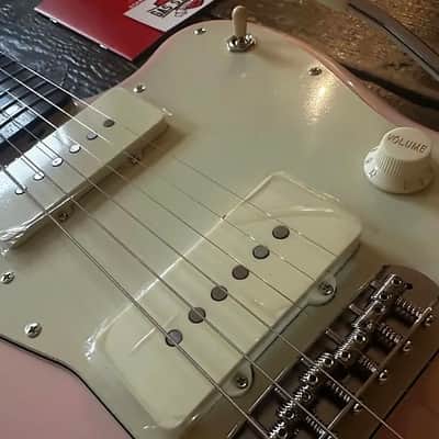 Fender Japan Jazzmaster Shell Pink w/ Matching Headstock 2025 Ltd FSR Run Unplayed image 12