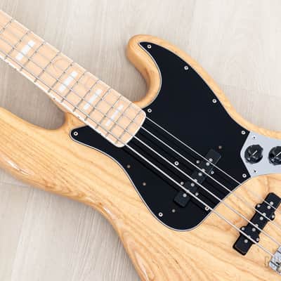 2022 Fender Traditional II ‘70s Jazz Bass Natural Ash Near-Mint w/ Hangtag, Japan MIJ image 7
