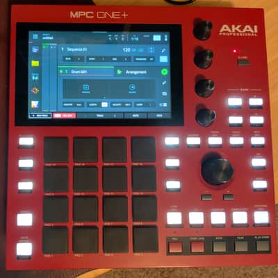 Akai MPC One + Standalone MIDI Sequencer - Red image 3