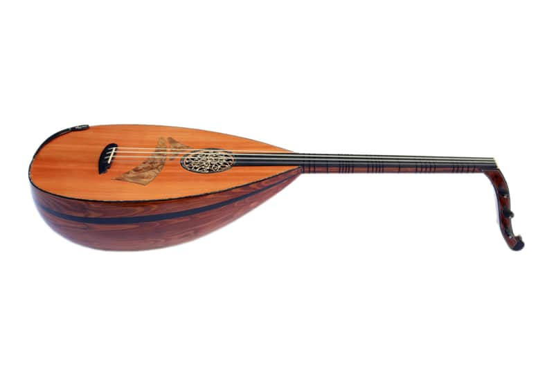 Special Turkish Louta Lute Lavta String Musical Instrument MUL-4 By Miras image 1