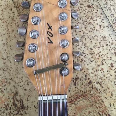 Vox 12 string Teardrop 1965 White image 6