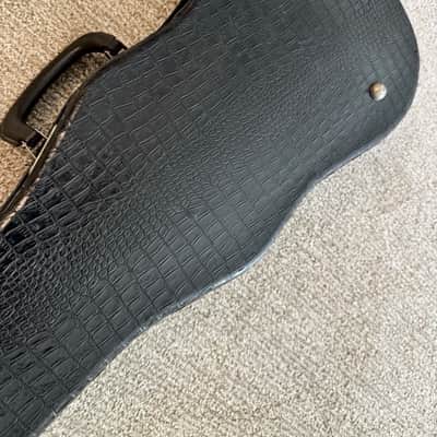 Vintage Violin Case Ess & Ess  Original Faux Alligator Brooklyn  Made in USA image 11