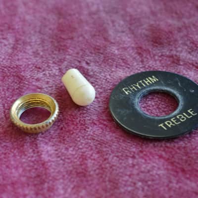 Vintage 1960's Gibson Les Paul Custom Switch Ring Poker Chip - SG Standard Special image 1