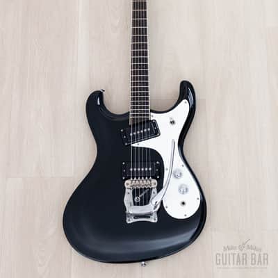 1988 Mosrite Ventures Model VMG-900 ‘65 Vintage Reissue Black w/ Case, Japan Kurokumo image 2