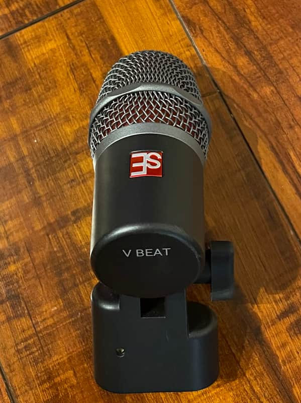 sE Electronics V Beat Supercardioid Dynamic Drum Microphone 2019 - 2020 - Black image 1