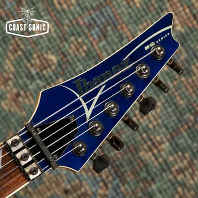 1995 Ibanez RGR470 RG Series, Fujigen made in Japan MIJ, Jewel Blue burst, image 11