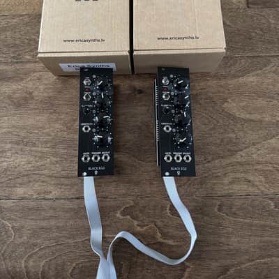 Erica Synths Black EG2 Envelope Generator - PAIR of 2 Modules, Both w/ Boxes image 1