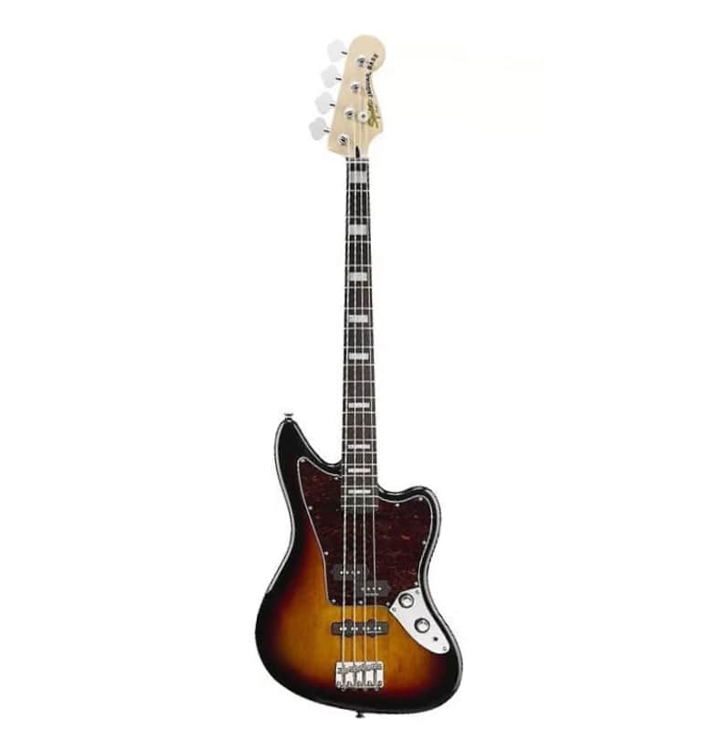 Squier Vintage Modified Jaguar Bass Sunburst 2012 | Reverb