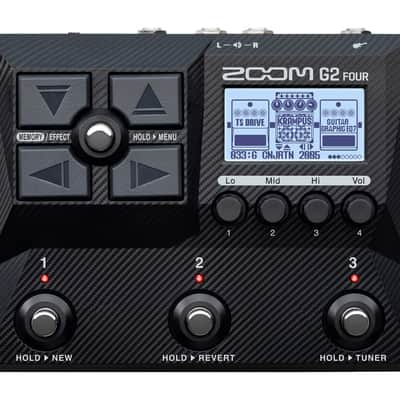 Reverb.com listing, price, conditions, and images for zoom-g2-four-multi-effects-processor-black