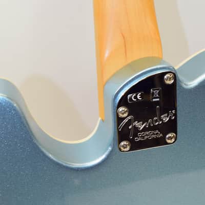 2017 Fender American Elite Telecaster Thinline Electric Guitar, Maple Fingerboard, Mystic Blue Ice w/ Case image 16