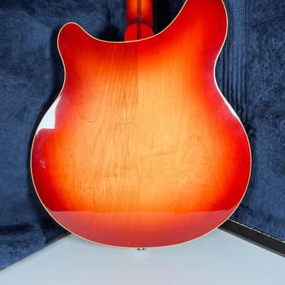 1988 Rickenbacker 360 Fireglo Electric Guitar w/OHSC image 4