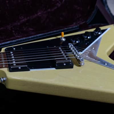 Gibson Custom Shop '59 Flying V Mahogany VOS 2017 TV Yellow 1959 Reissue image 1