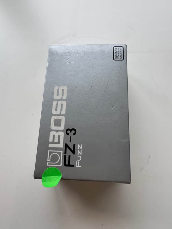 Boss FZ-3 Fuzz (Silver Label) 1997 (Original Box/ Manual) | Reverb