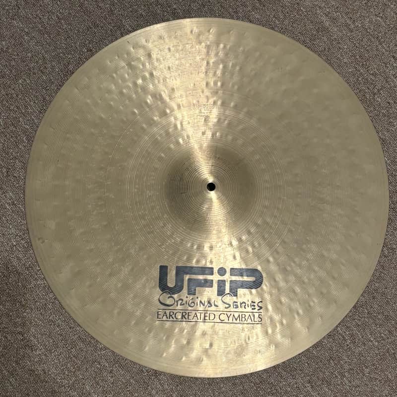 UFIP Original Series 22" Ride Cymbal Lathed image 1