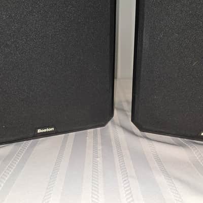 Boston Acoustics Vintage Boston Acoustics HD7 Bookshelf Speakers 80s  - Woodgrain image 4