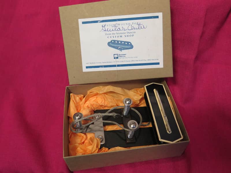 new-in-box vintage custom-order seymour duncan charlie christian pickup for gibson es 150 250 image 1