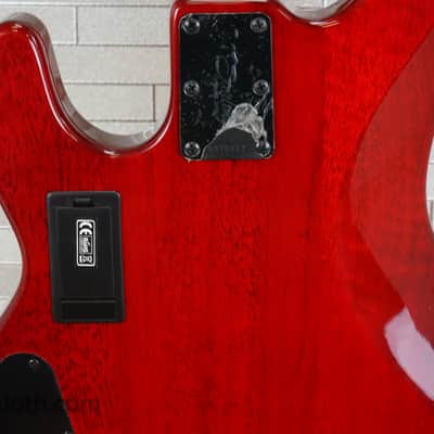 Sterling StingRay Ray34HHSM - Blood Orange Burst image 10