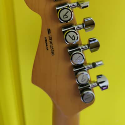 Fender American Elite Stratocaster RW Aged Cherry Burst image 4