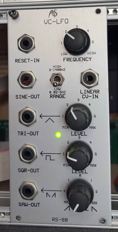 Analogue Systems RS-80 LFO module - Silver image 1