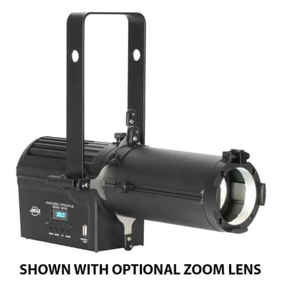 American DJ Encore Profile Mini WW 40W Warm White LED DMX Ellipsoidal Spot Light image 5