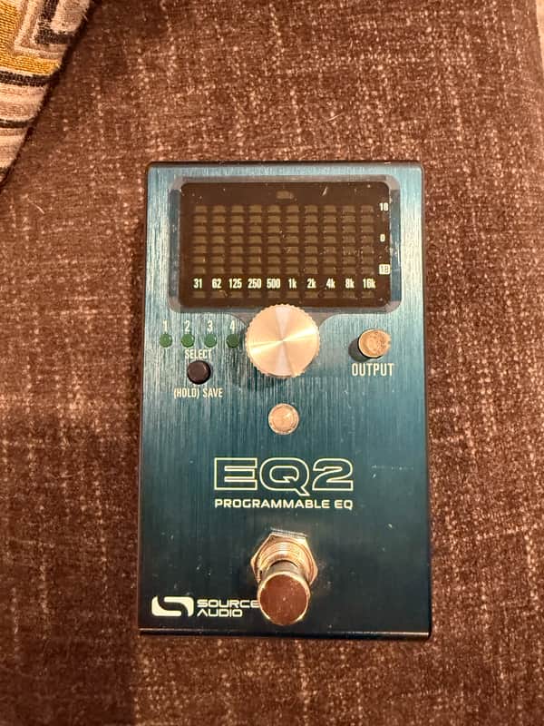 Source Audio EQ2 Programmable Equalizer Pedal 2023 - blue