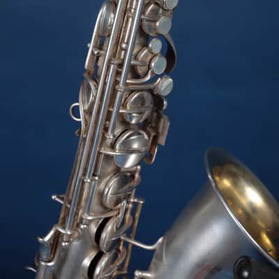 Conn New Wonder Transitional / 6M Alto /  1930 - Brushed Silver image 4