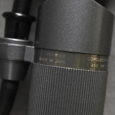 Sony C-450 Condenser Microphone W/ Box In Excellent Condition image 13
