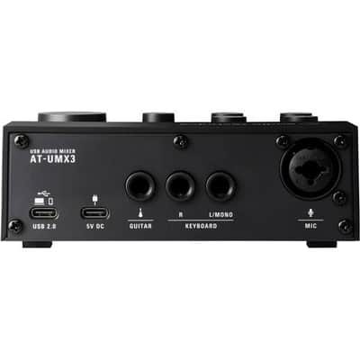 Audio-Technica AT-UMX3 Livestreaming USB Audio Mixer image 3