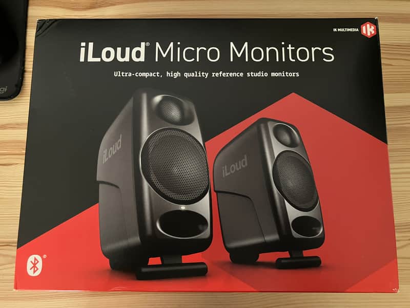 IK Multimedia iLoud Micro Wireless Bluetooth Studio Monitors (Pair)