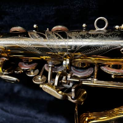 Selmer SAS280R LaVoix II Step-Up Model Alto Saxophone 2010s - Clear-Lacquered Brass image 9