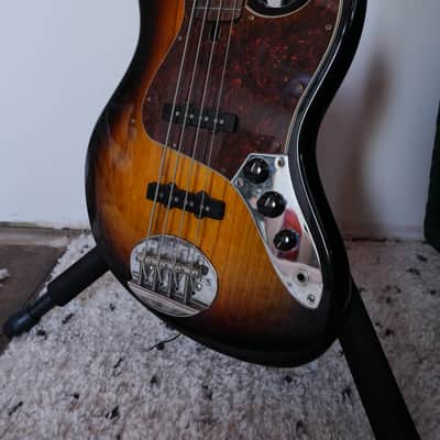 Lakland Skyline Joe Osborn Jazz Bass 4-String - Three Tone Sunburst image 13
