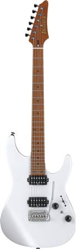 Ibanez Prestige AZ2402 Electric Guitar with Case Pearl White Flat image 1