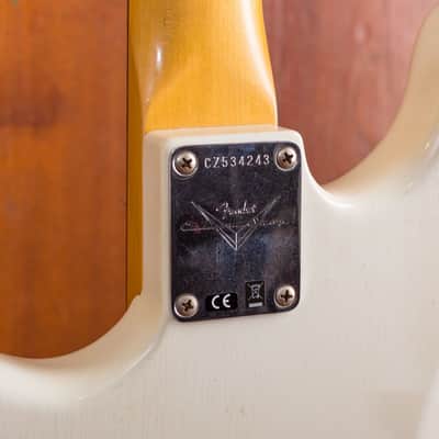 Fender Bass VI Custom Shop Journeyman Relic 2018 - Olympic White image 13