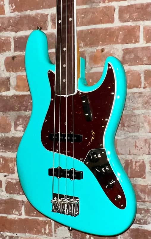 Fender American Vintage II 1966 Jazz Bass, Seafoam Green, In Stock, Pro Setup & Ships Fast ! image 1