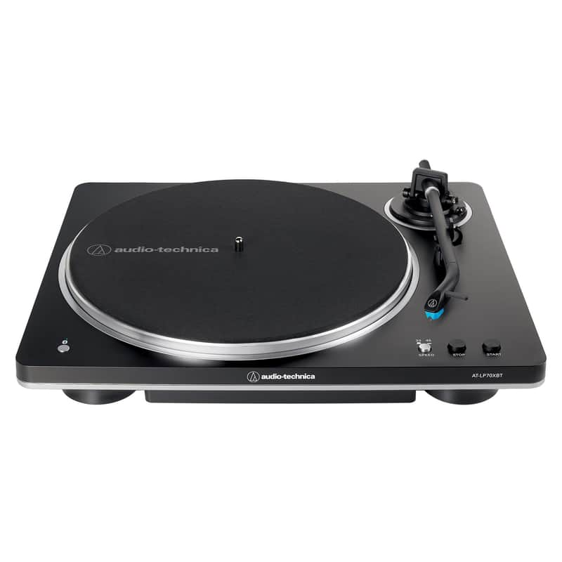 Audio-Technica: AT-LP70XBT Automatic Bluetooth Turntable Black / Sliver (AT-LP70XBT-BS) image 1