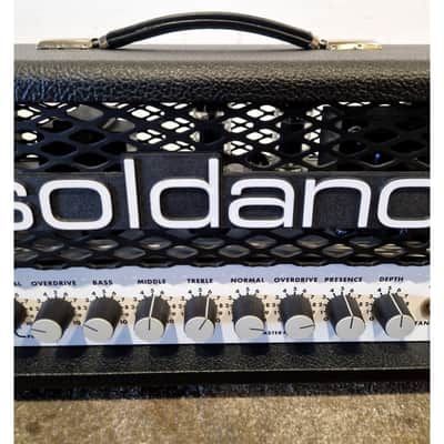 Soldano SLO-30 Head - Head - Black - Excellent w/ Original Box, Cables, Footswitch image 4