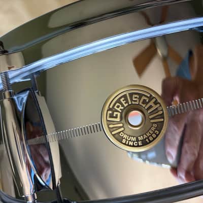 Gretsch USA Custom  Chrome Over Brass Snare 4160 image 4