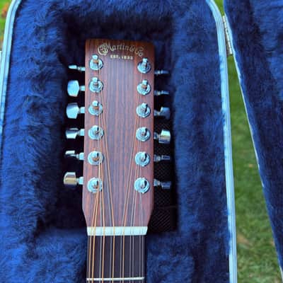 1995 Martin HD 12-28 Acoustic 12-String Guitar w/ Original Hardshell Case image 6