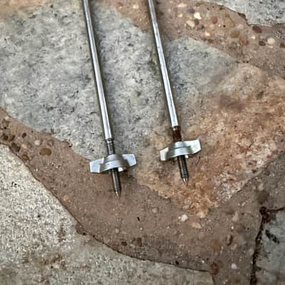 Vintage Tama Superstar Artstar Imperialstar Bass Drum Leg Brackets Spurs Pair image 3