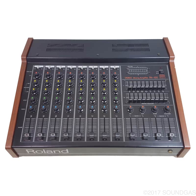 Roland PA-150 アナログミキサー スプリングリバーブ内蔵　137 Roland PA-150 Stereo Mixer with Spring Reverb | Reverb