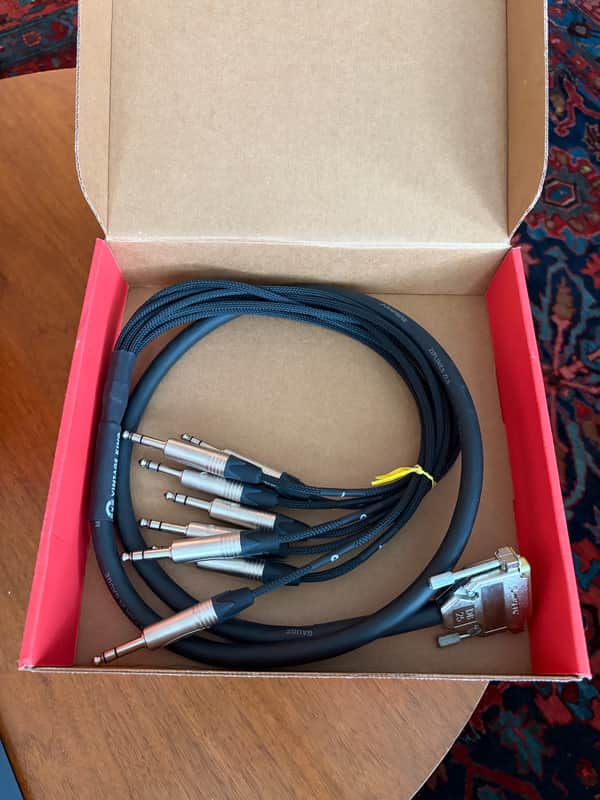 VINTAGE KING PROJECT SERIES DB25 - TRS - 5' Breakout Cable Snake image 1
