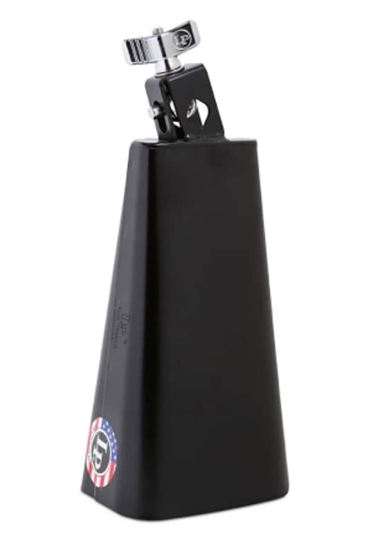 Latin Percussion LP Black Timbale Cowbell 8in 1/2in Mount LP205 image 1