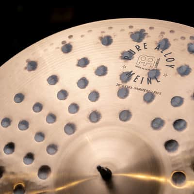 Meinl Cymbals PA20EHR Pure Alloy Extra Hammered Ride - 20" image 7
